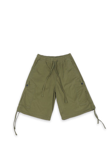 Olive Cargo Shorts