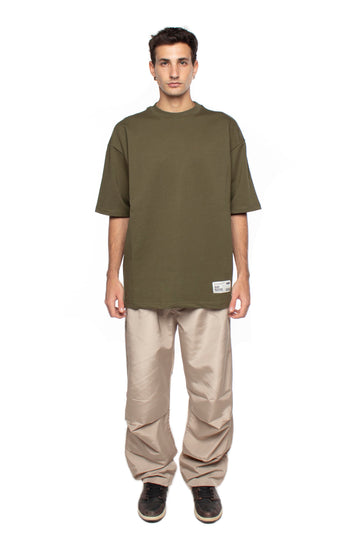 Beige Parachute Pants V2