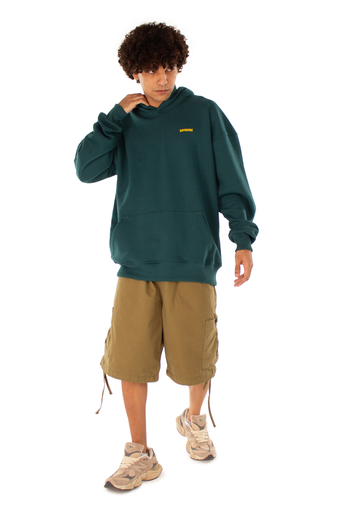 Teal Logo PL Oversized Hoodie