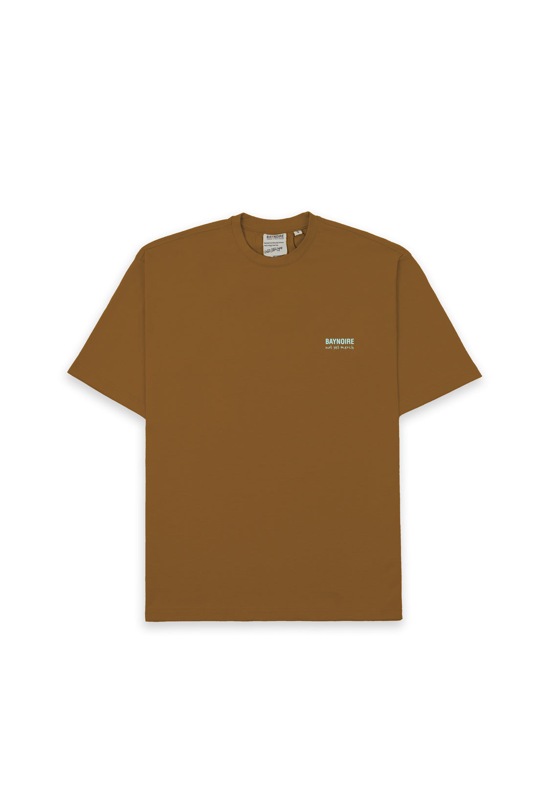 Brown Notyet Melt Oversized T-shirt