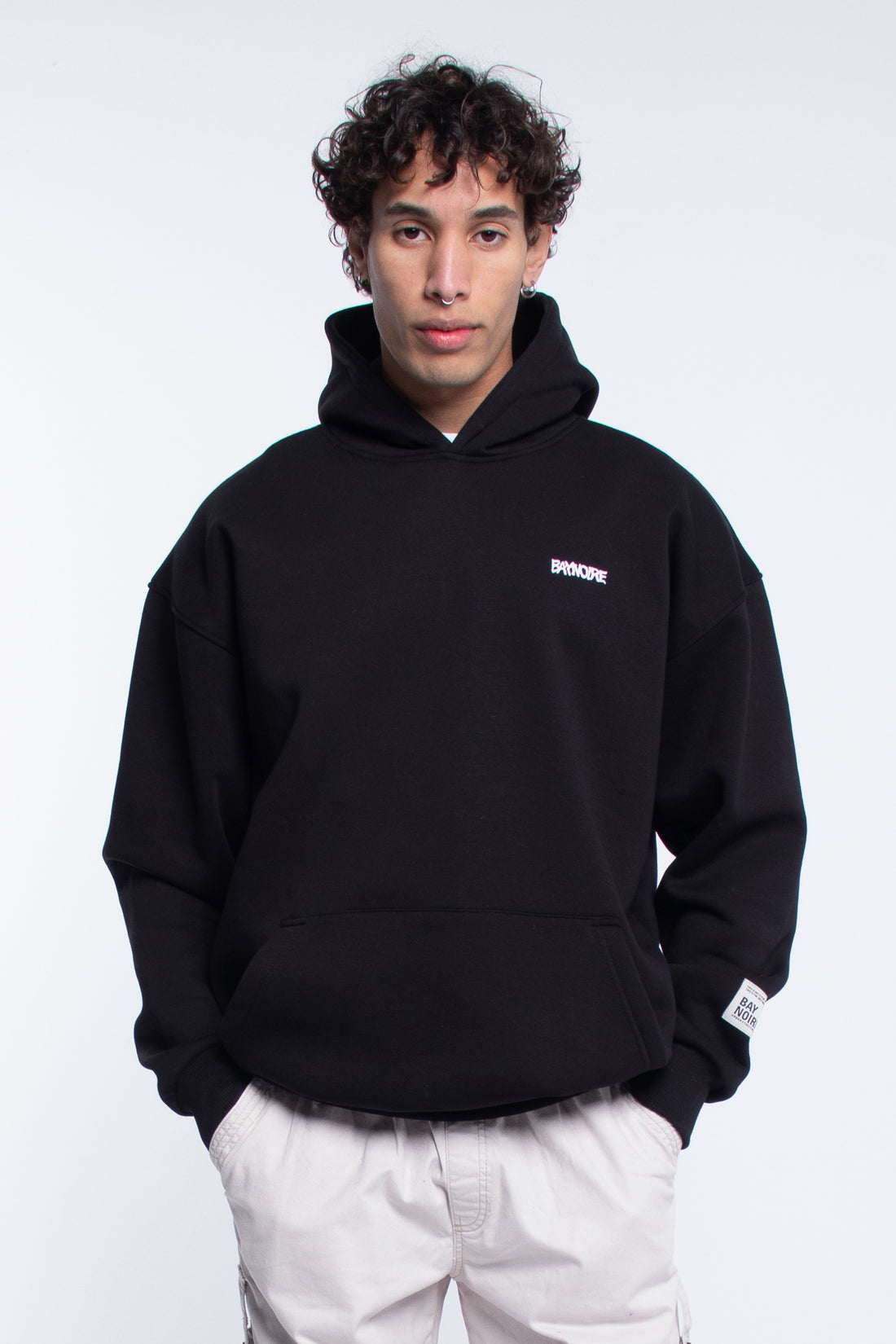 Black Promise Vows Oversized Hoodie