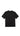 Black Oversized Zip Up T-shirt