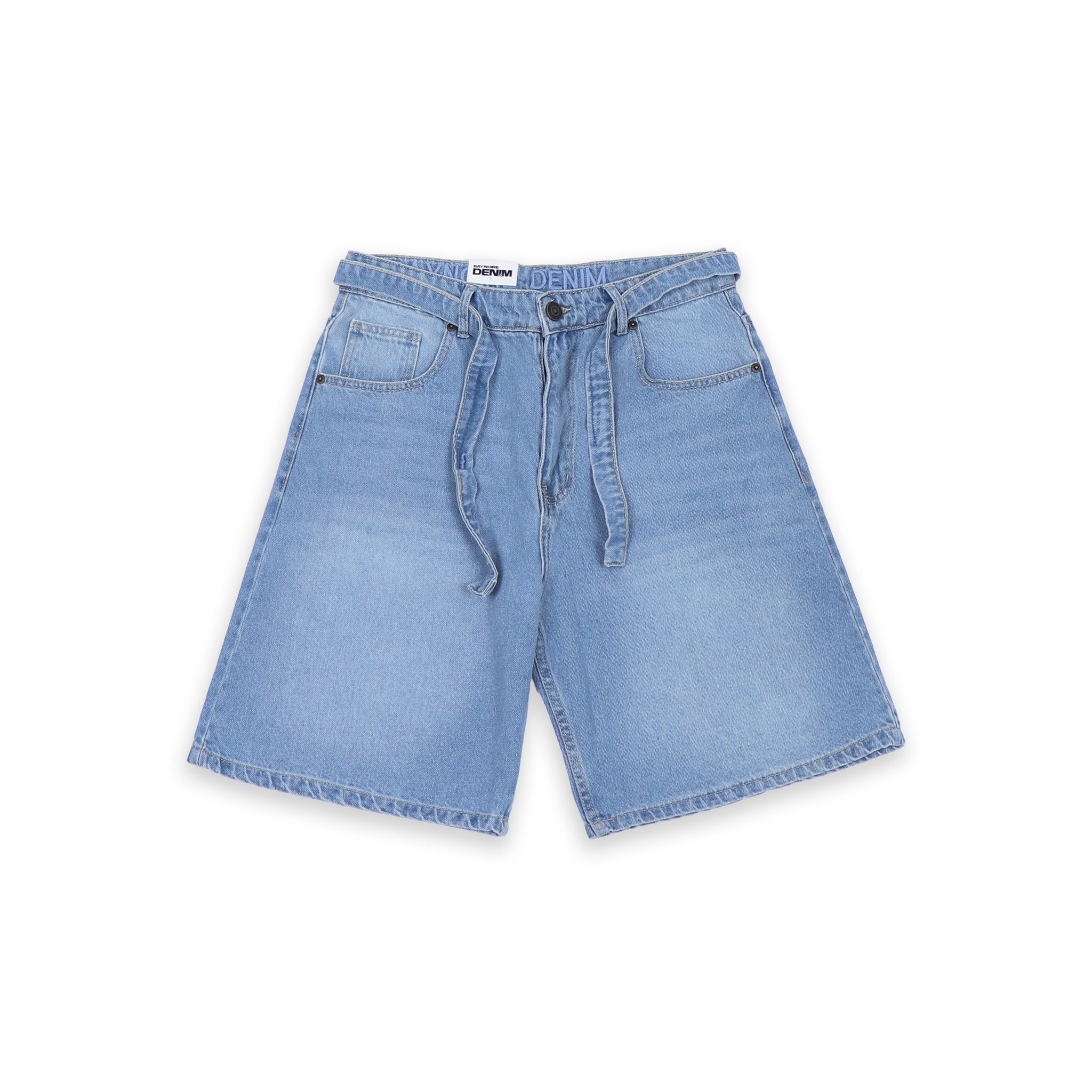 Light Blue Denim Shorts