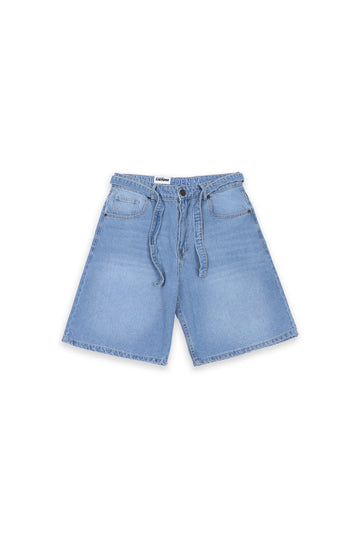 Light Blue Denim Shorts