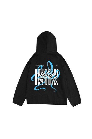 Black Justlines2312 Hoodie