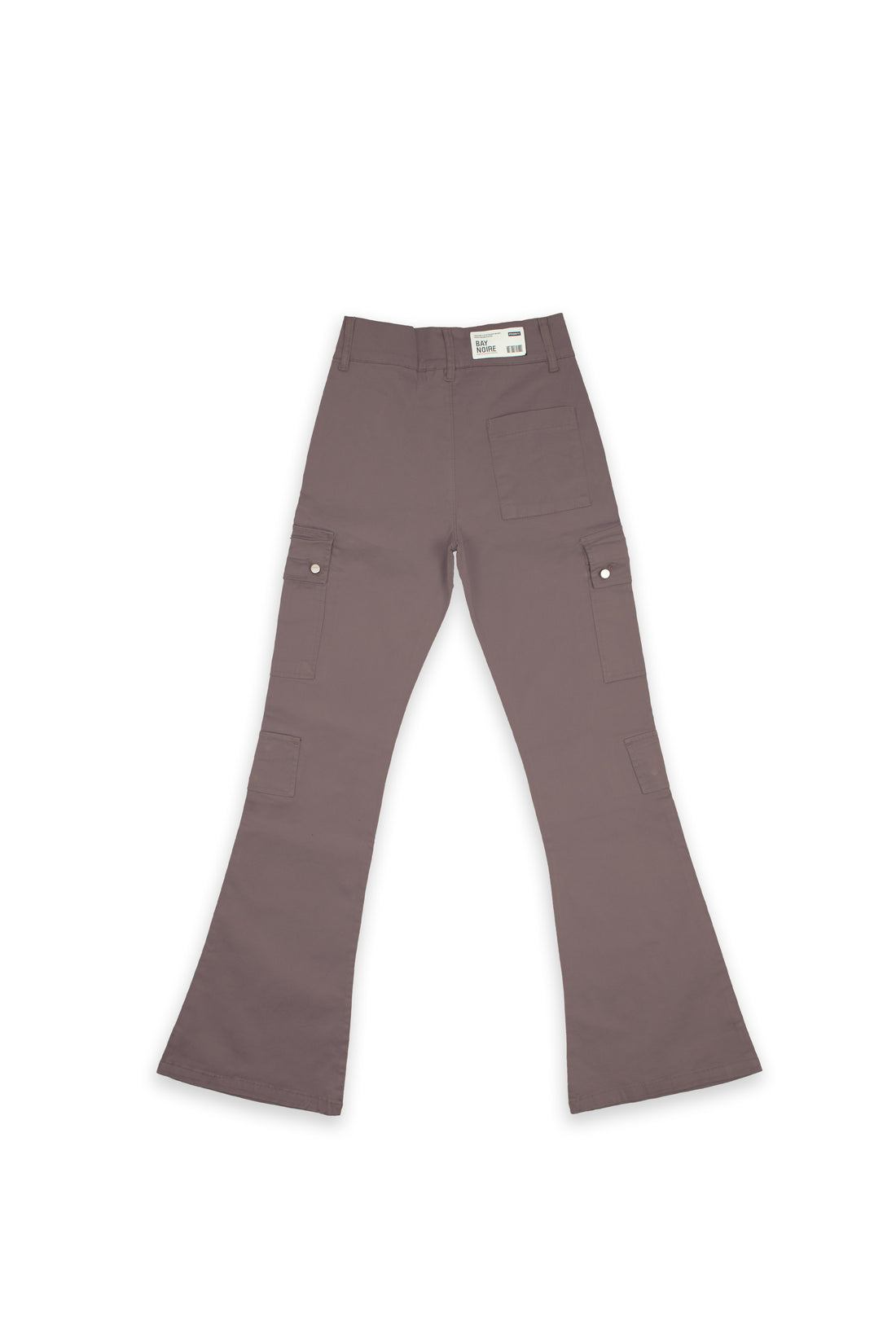 Brown Wide Leg Cargo Pants