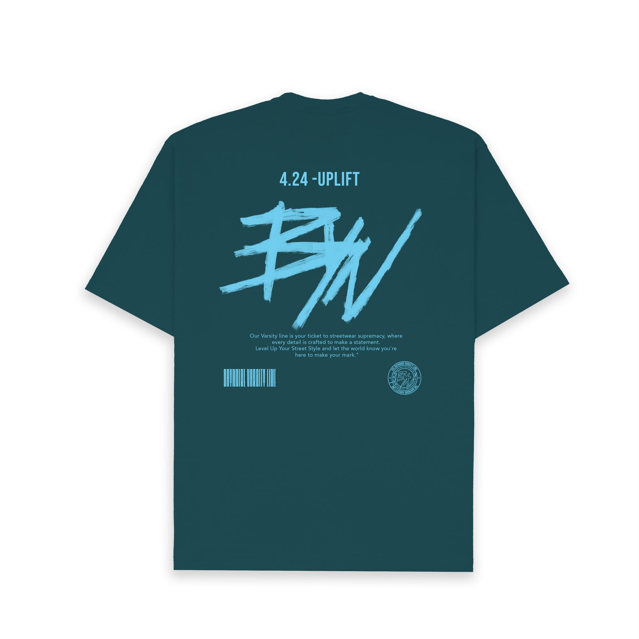 Teal 4.24 VL Oversized T-shirt