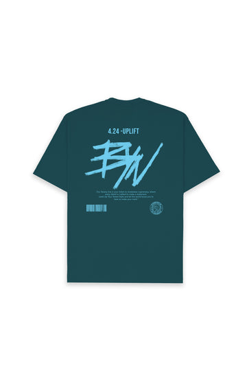 Teal 4.24 VL Oversized T-shirt