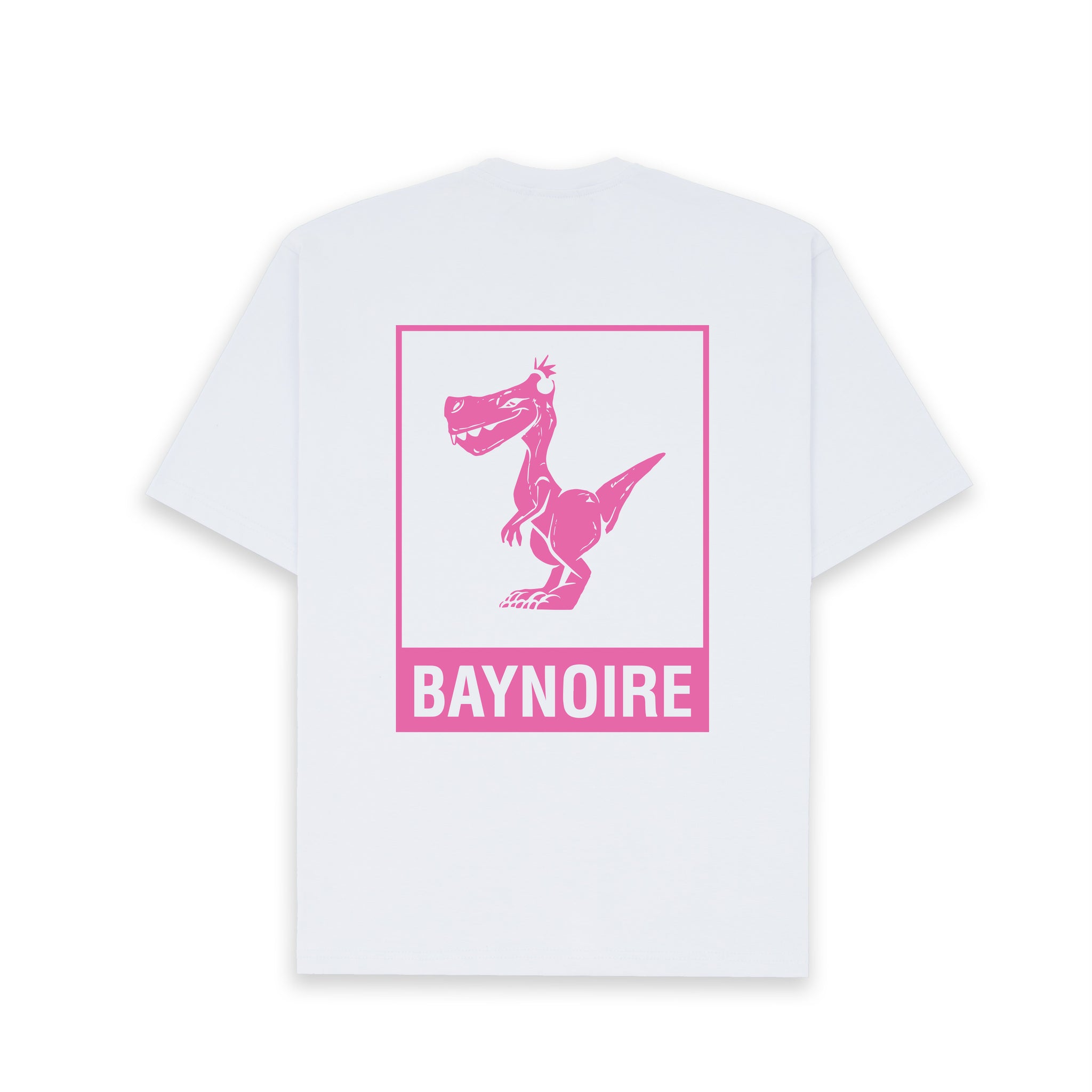 White Dino Pink Ed. Oversized T-shirt