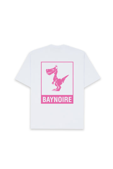 White Dino Pink Ed. Oversized T-shirt