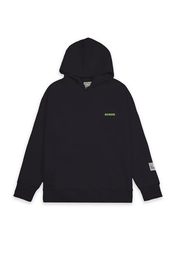 Navy Logo PL Oversized Hoodie