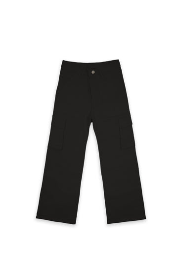 Black Core Cargo Pants