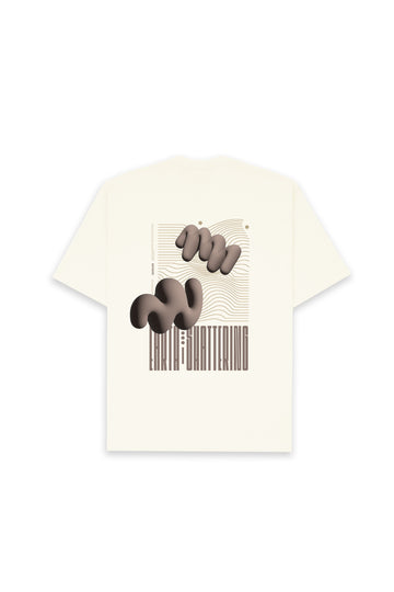 Beige Shatter T-shirt