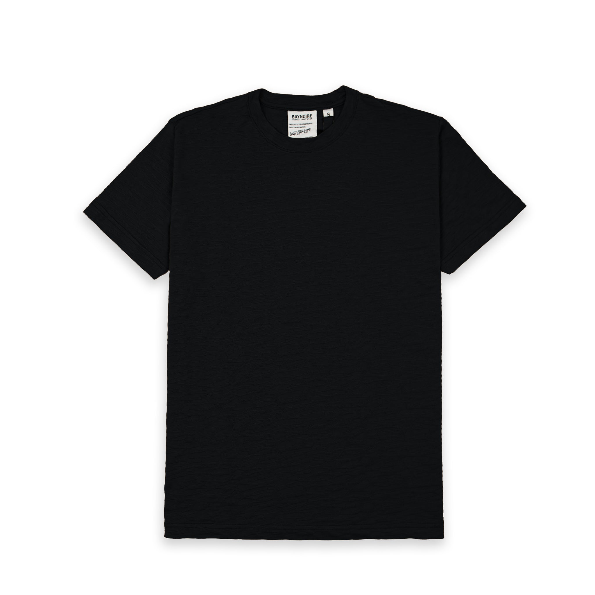 Black Jacquard T-shirt