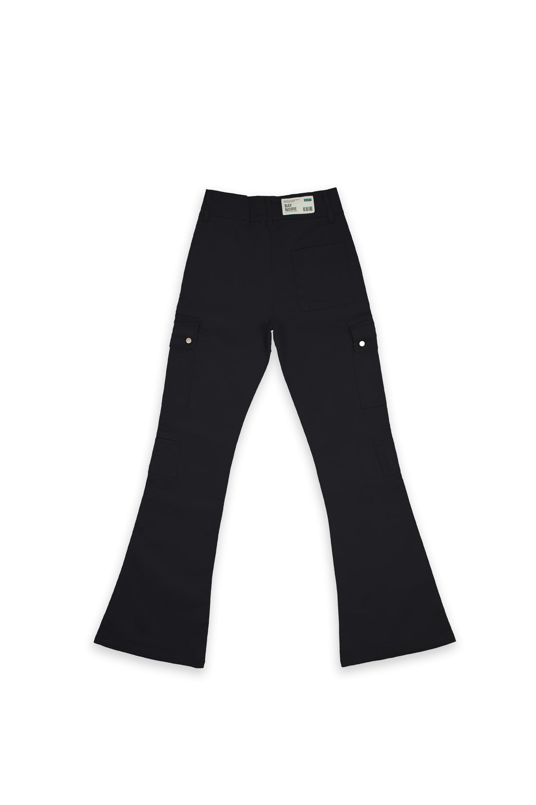 Black Wide Leg Cargo Pants