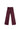 Burgundy Pleated Pants