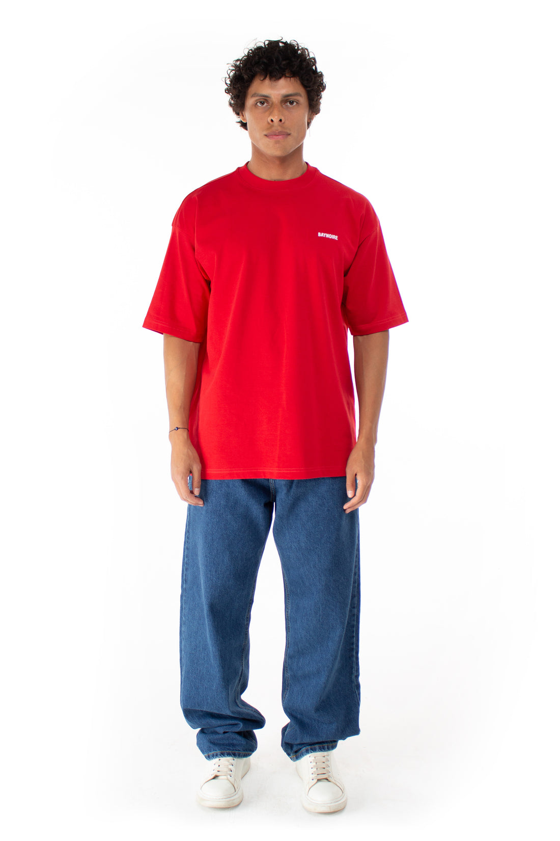 Red Logo PL Oversized T-shirt