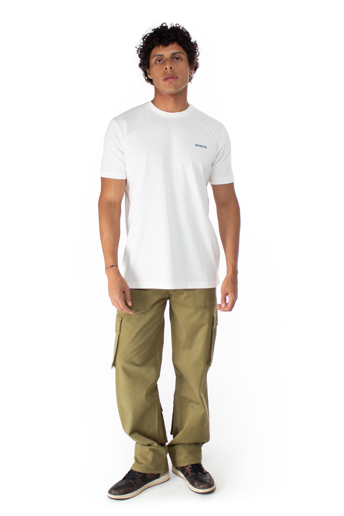 White Logo PL Regular Fit T-shirt