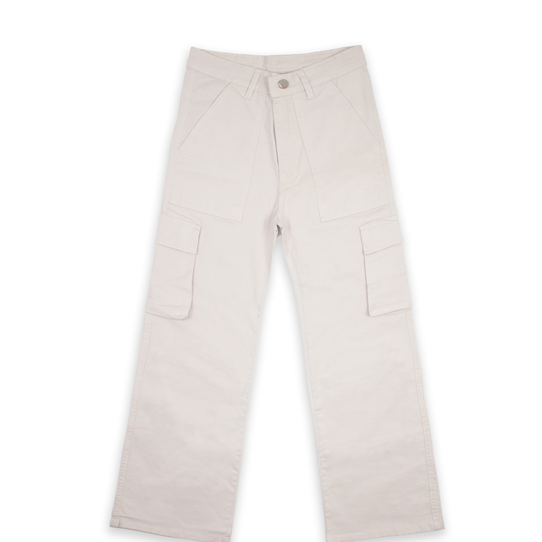 Beige Core Cargo Pants