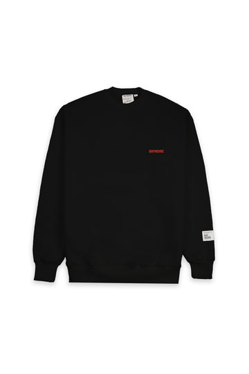 Black Logo PL Oversized Sweatshirt