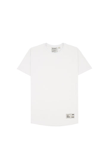 White Longline T-Shirt