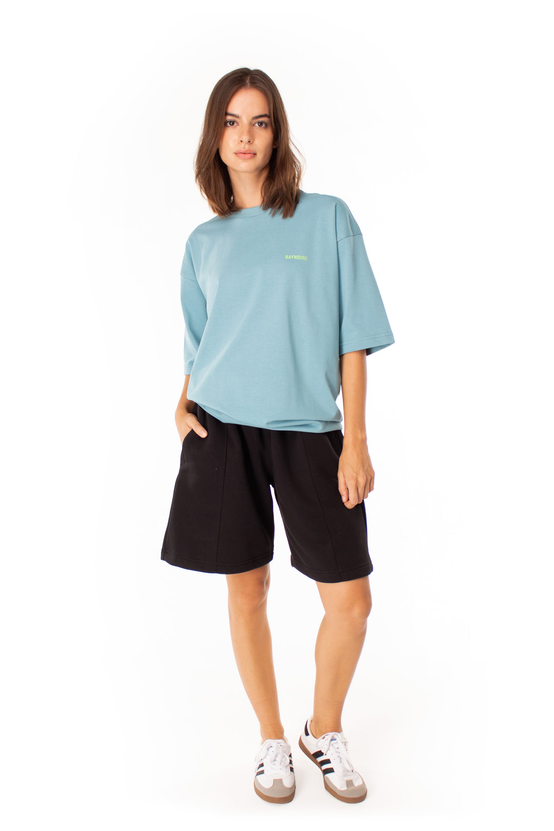 Blue Logo PL Oversized T-shirt