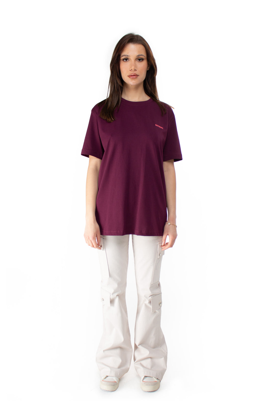 Burgundy Logo PL Regular Fit T-shirt