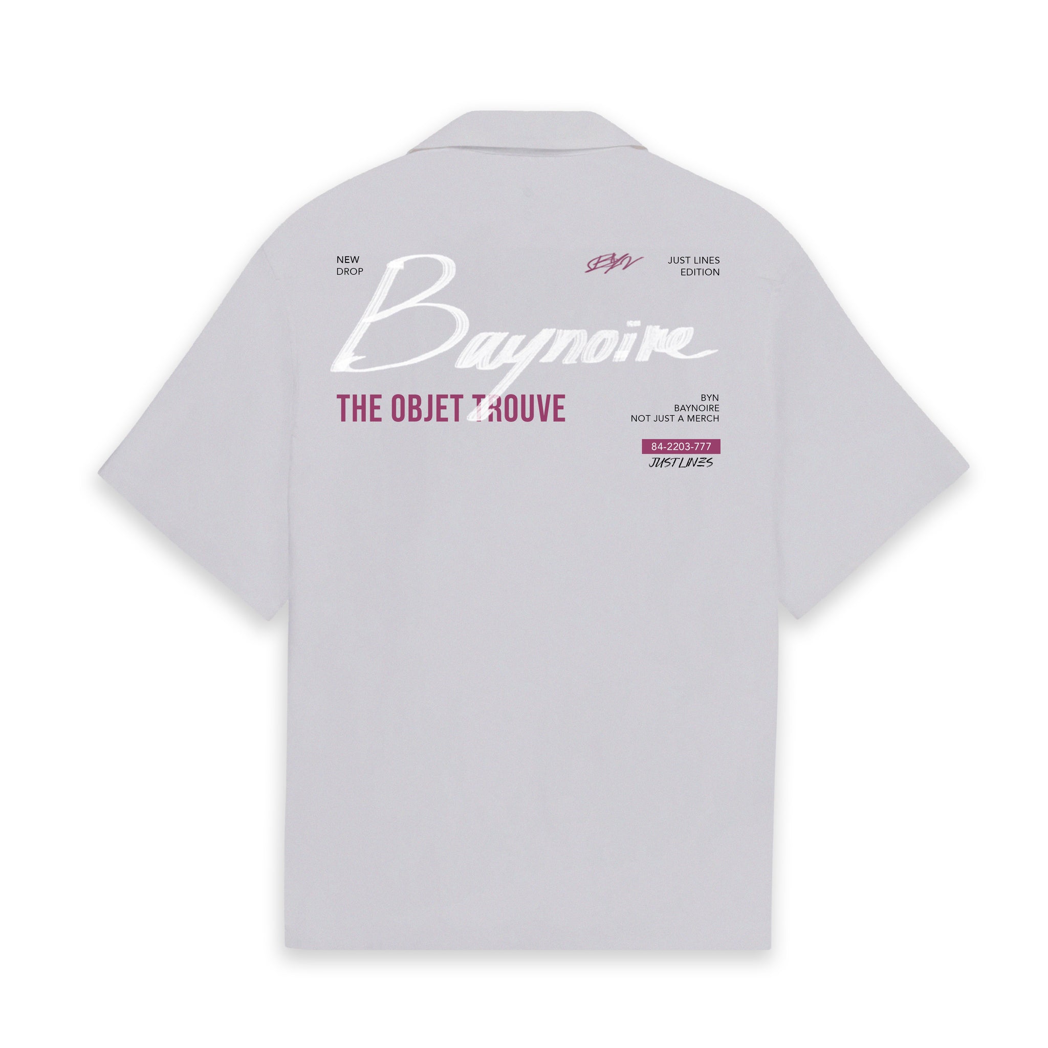 Grey Justlines Heavyweight Shirt