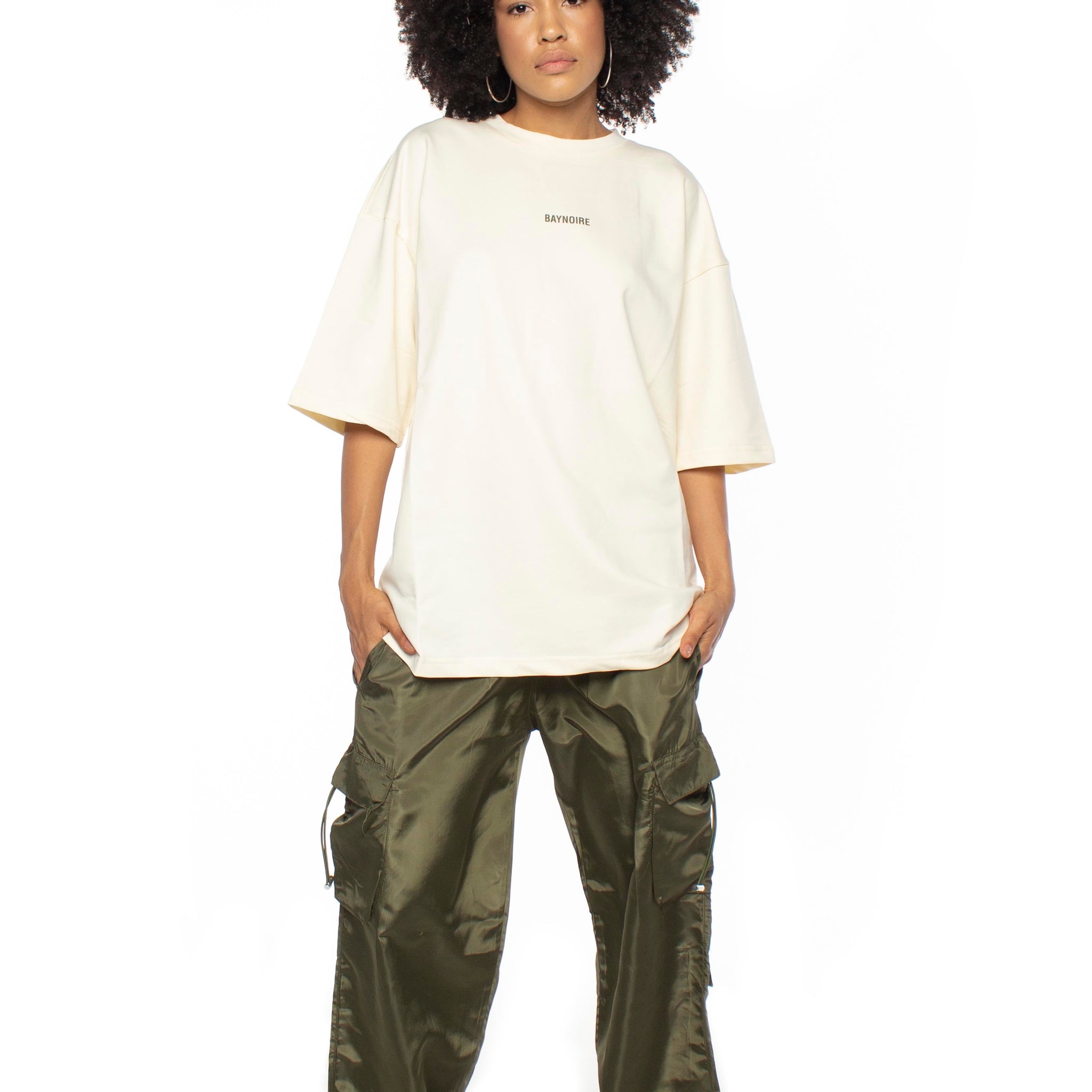 Olive Parachute Cargo Pants V2