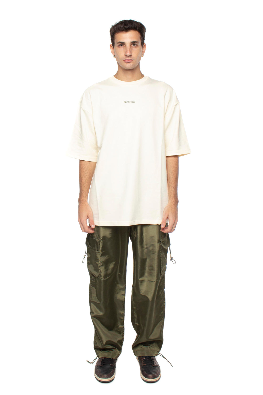 Olive Parachute Cargo Pants V2